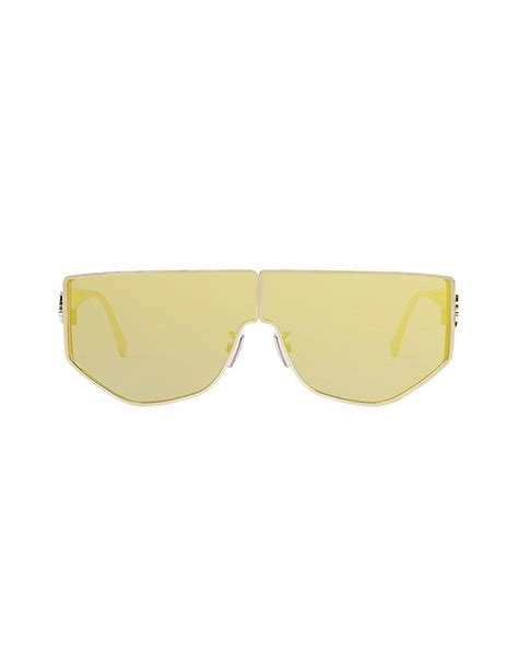 Fendi Disco 68MM Geometric Sunglasses .